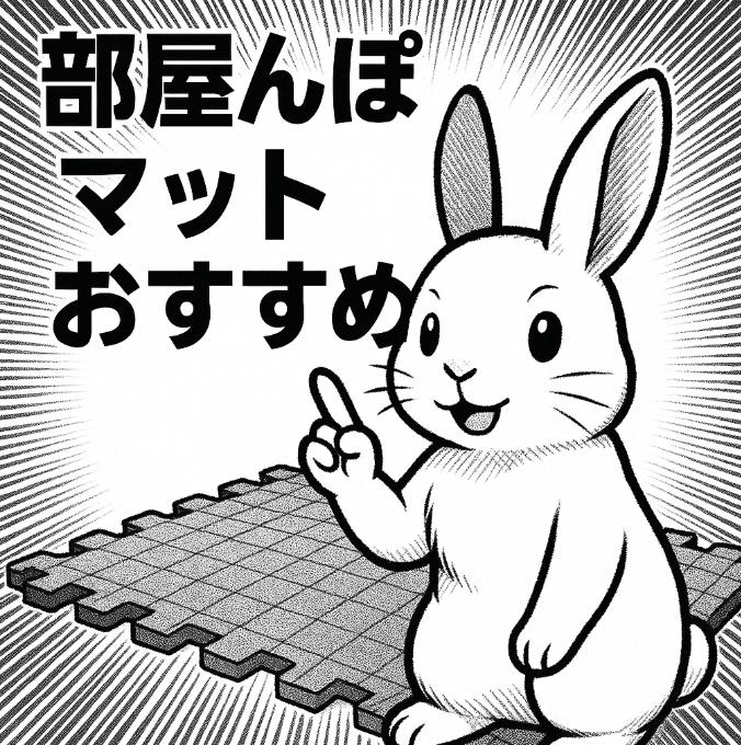 うさぎの部屋んぽマットおすすめ6選｜滑らず汚れにくい安全素材を厳選紹介