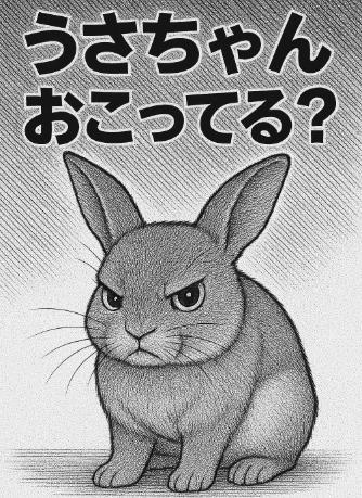 うさぎがムカつくような態度をとるときの心理｜ストレスサインを見逃さない