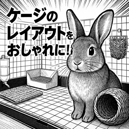 うさぎケージのレイアウトをおしゃれに！快適さと見た目を両立するアイデア実例5選