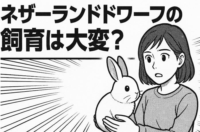 ネザーランドドワーフの飼育は大変？初心者がつまずきやすい5つの落とし穴と対策法