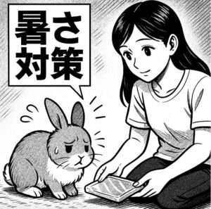 うさぎの暑さ対策に保冷剤は使える？安全な使い方と効果的な設置方法を解説