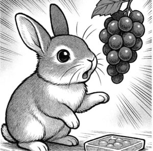 うさぎはぶどうを食べても大丈夫？皮や種の危険性と安全な与え方をやさしく解説