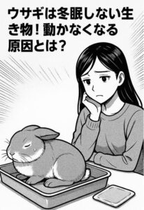 うさぎは冬眠するの？寒さで動かないときの見分け方と正しい対処法