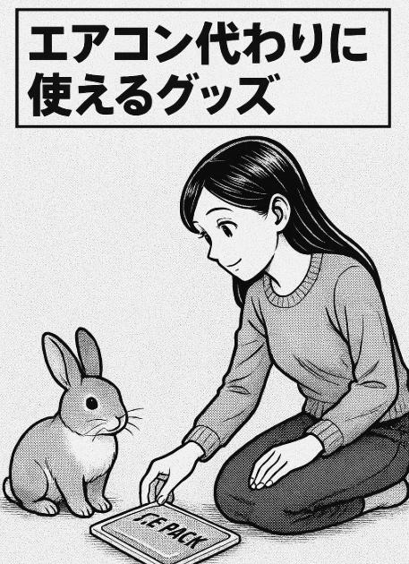 【厳選8選】うさぎのエアコン代わりに使えるグッズ|自然な温度調整で快適空間をキープ!