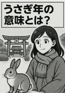 うさぎ年にまつわる縁起とは?幸運を呼ぶ動物としての歴史と意味